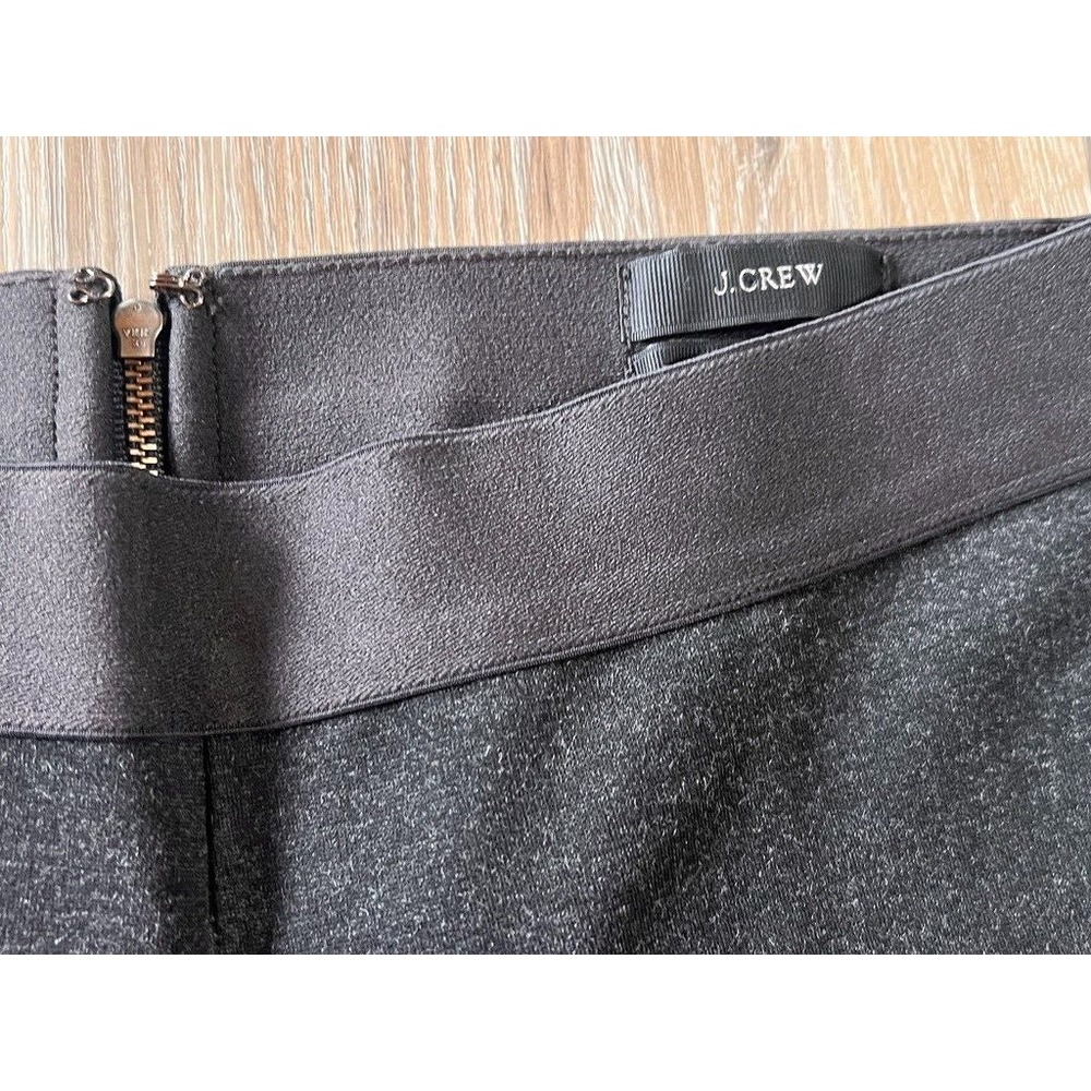 J Crew Woman's Pixie Pants Structured Leggings 4S Charcoal Grey 26" Inseam NWOT - Picture 4 of 14
